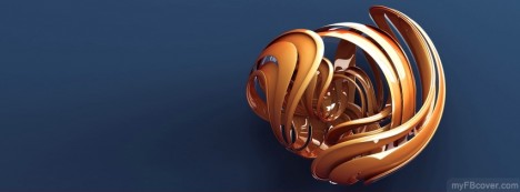 3D Object Facebook Cover