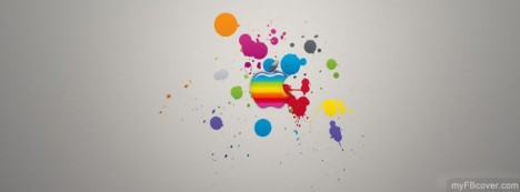 Apple Abstract Facebook Cover