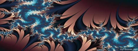 Brown Abstract Facebook Cover