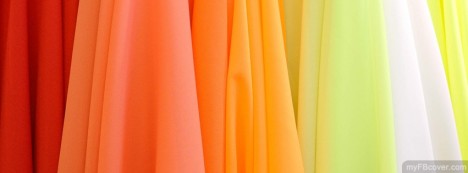 Colorful Curtain Facebook Cover