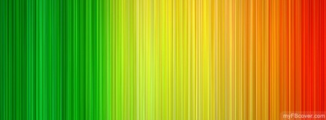 Colorful Lines Abstract Facebook Cover