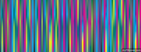 Colorful Stripes Facebook Cover