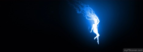 Girl Abstract Facebook Cover