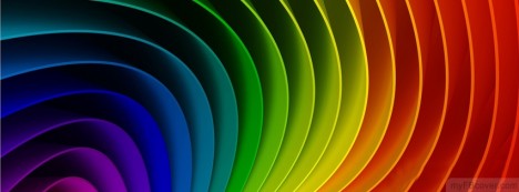 Rainbow Abstract2 Facebook Cover