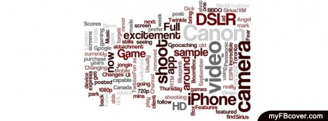 Techno Collage Facebook Cover