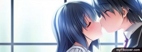 Anime Kiss Facebook Cover