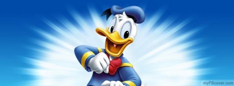 Donald Duck Facebook Cover