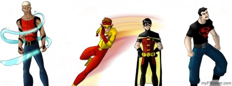 Young Justice Facebook Cover