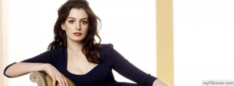 Anne Hathaway Facebook Cover