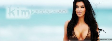 Kim Kardashian Facebook Cover
