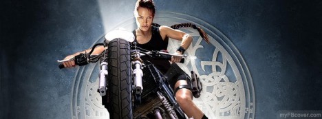 Lara Croft Facebook Cover
