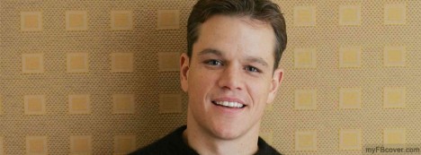 Matt Damon Facebook Cover
