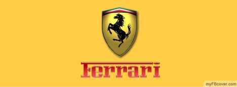 Ferrari-Logo Facebook Cover