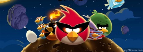 Angry Birds Space Facebook Cover
