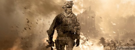 Call of Duty MW3 Facebook Cover