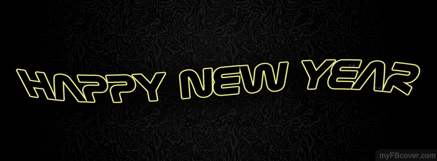 New Year Facebook Cover
