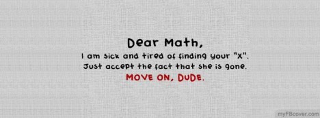 Dear Math Facebook Cover