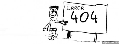 Error 404 Facebook Cover