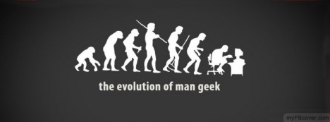 Evolution of Geek Facebook Cover