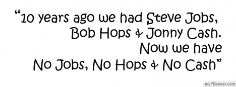 No Jobs Facebook Cover