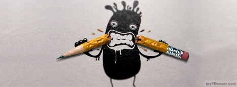 Pencil Bite Facebook Cover