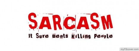 Sarcasm Facebook Cover