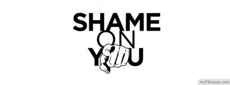 Shame on You Facebook Cover
