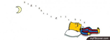 Sleeping Simpson Facebook Cover