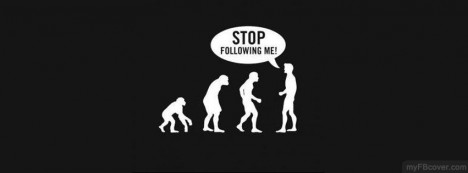 Stop following me Facebook Cover