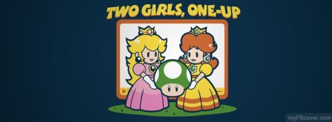 Two girls one up Facebook Cover