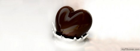Heart and Milk Facebook Cover