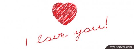 I love you Facebook Cover