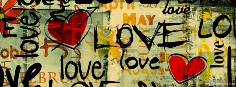 Love Graffiti Facebook Cover
