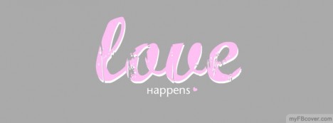 Love Happens Facebook Cover