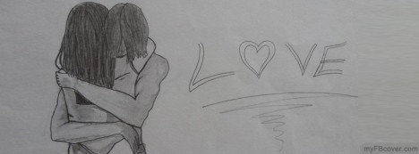 Love Sketch Facebook Cover