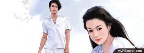 Lovely Couple Facebook Cover