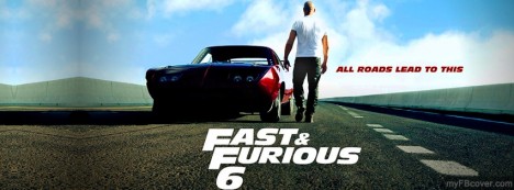 Fast and Furious 6 Facebook Cover