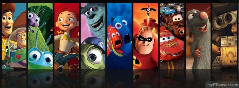 Pixar Facebook Cover