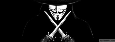 V for Vendetta Facebook Cover