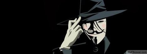 V for Vendetta Facebook Cover