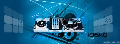 DJ Set Facebook Cover