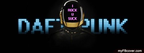 Draft Punk Rock Facebook Cover