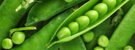 Green Peas Facebook Cover