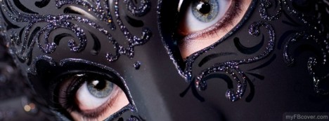 Black Mask Facebook Cover