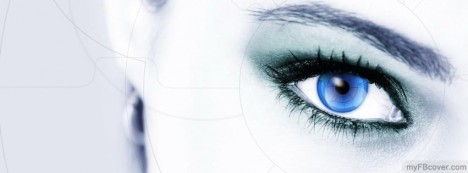 Blue Eye Facebook Cover