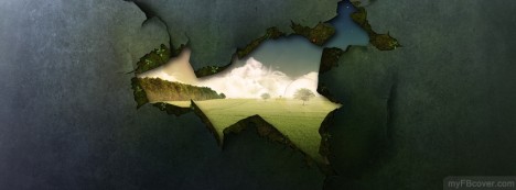 Broken Wall Facebook Cover