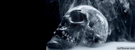 Dark Skull Facebook Cover