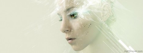 Digital Girl Facebook Cover