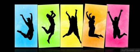 Happy Friends Facebook Cover