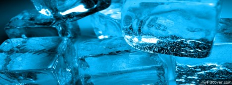Ice Cubes Facebook Cover